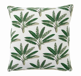 Copacabana Palms 50x50cm Filled Cushion Green