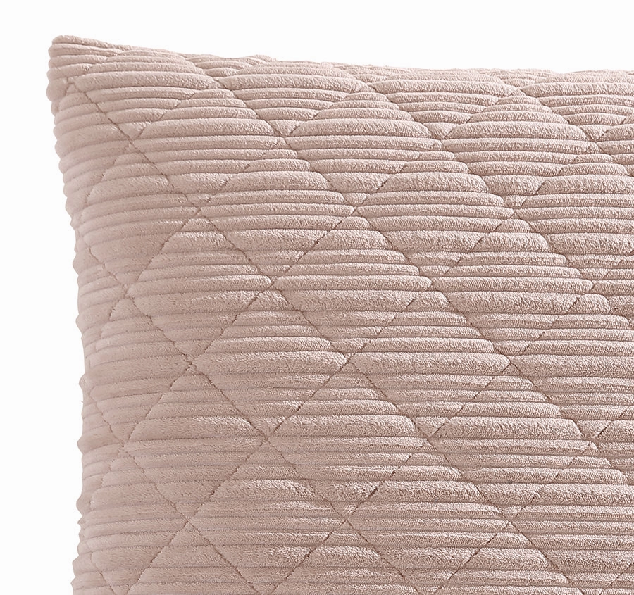 Corbin European Pillowcase Blush