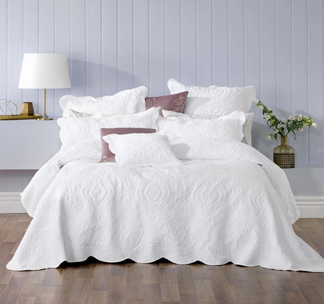 Cordelia 43x43cm Filled Cushion White