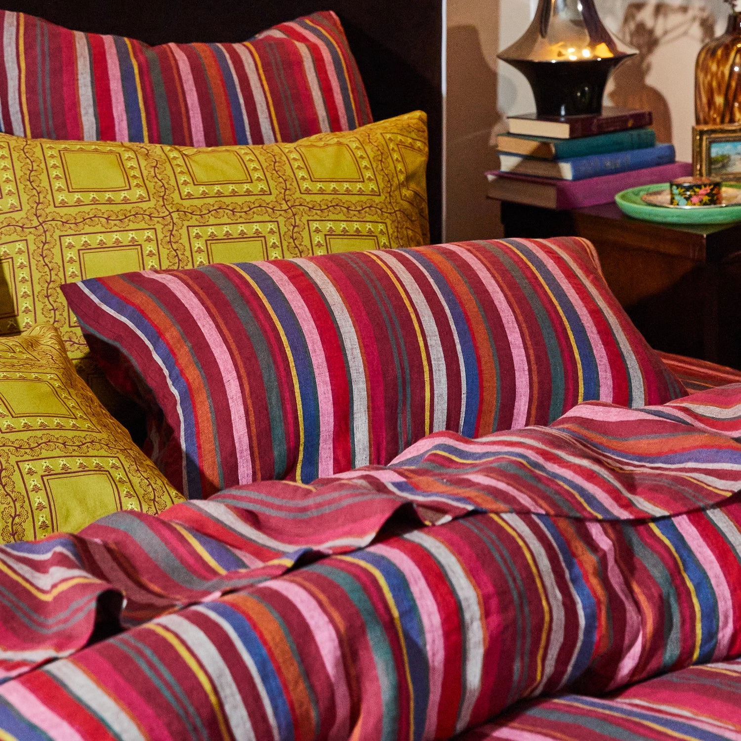 Corinne Linen Pillowcase Set