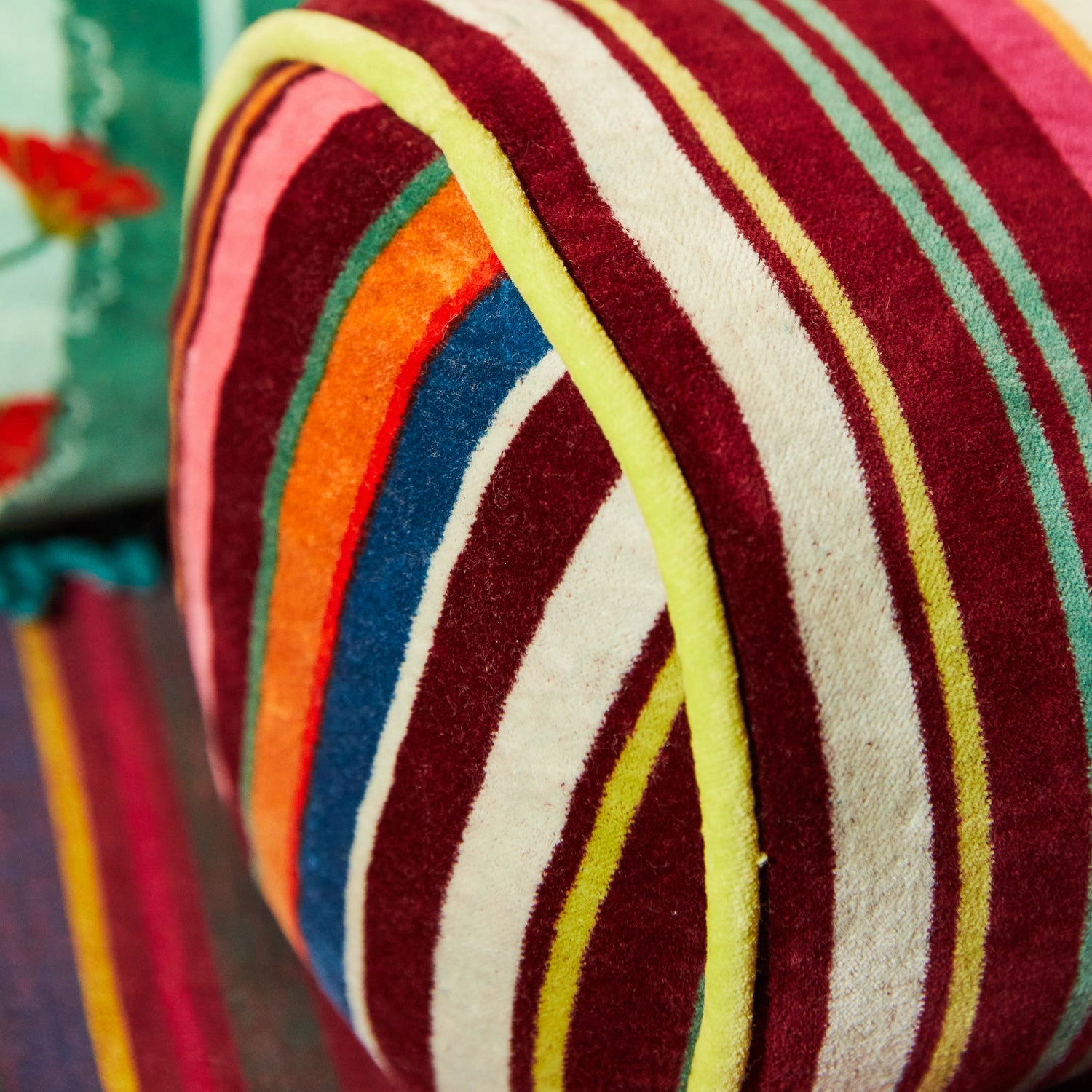 Corinne Velvet Bolster
