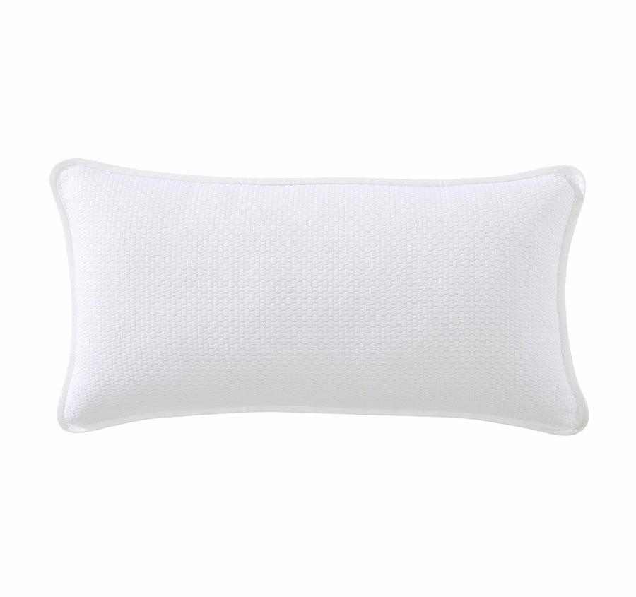 Cornell 30x60cm Filled Cushion White