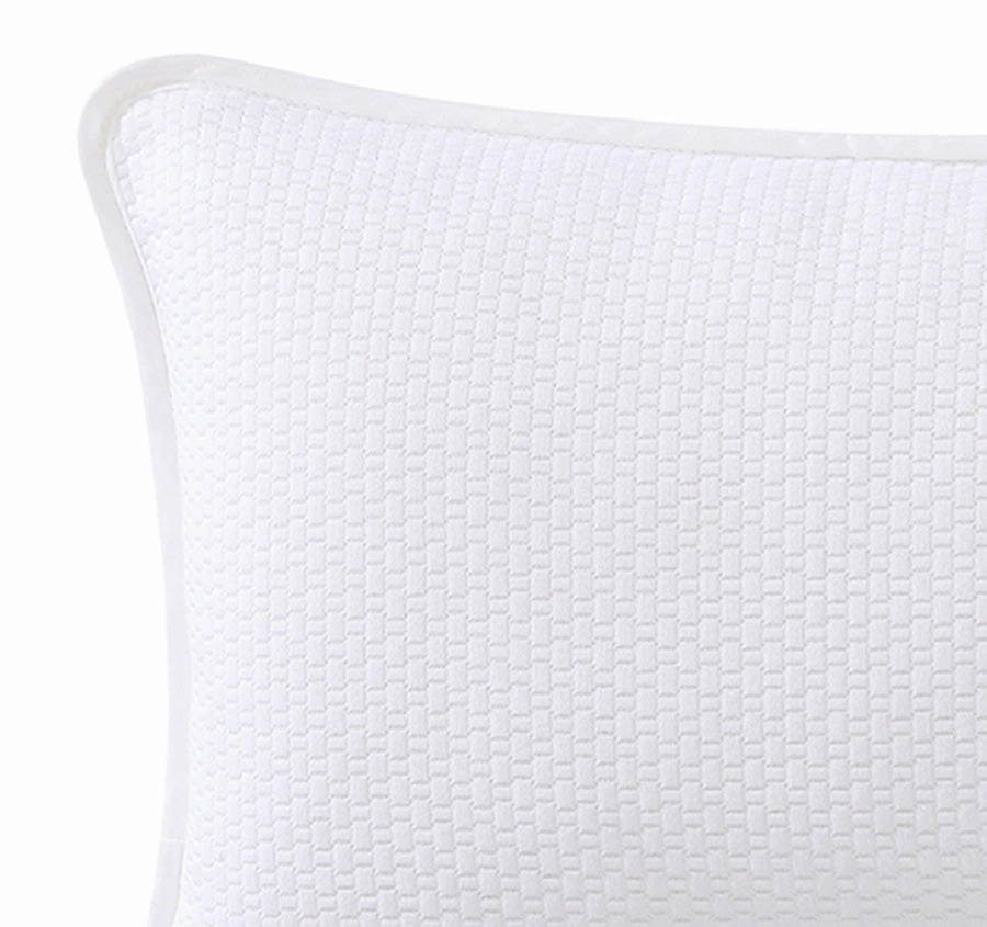 Cornell 30x60cm Filled Cushion White