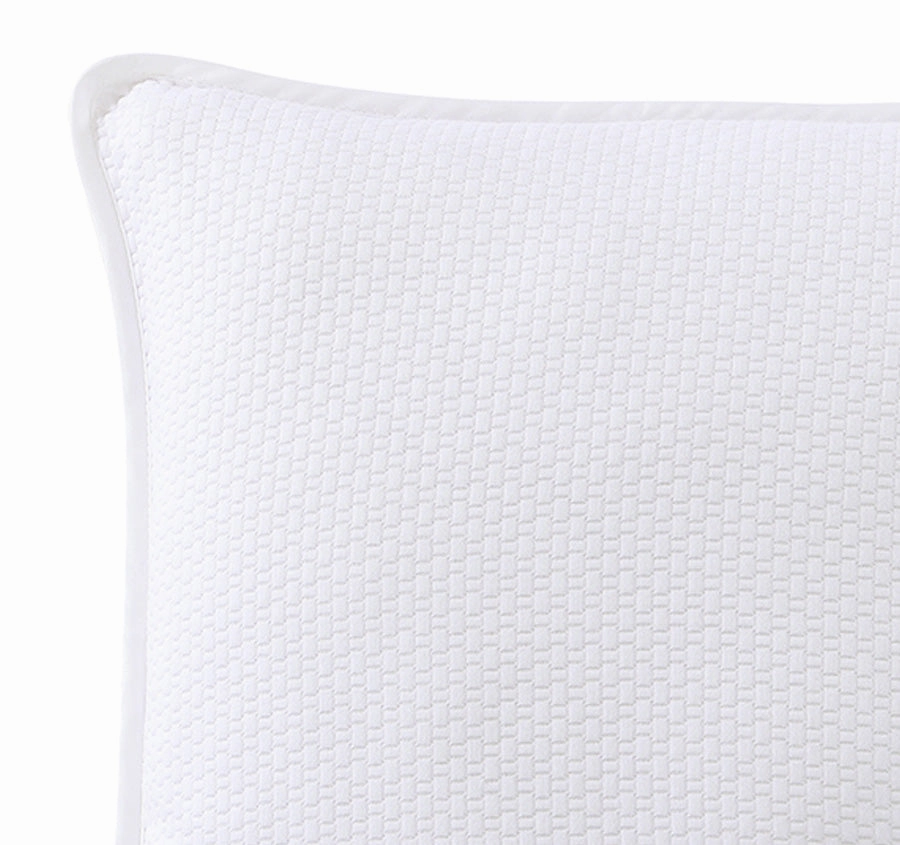 Cornell 41x41cm Filled Cushion White