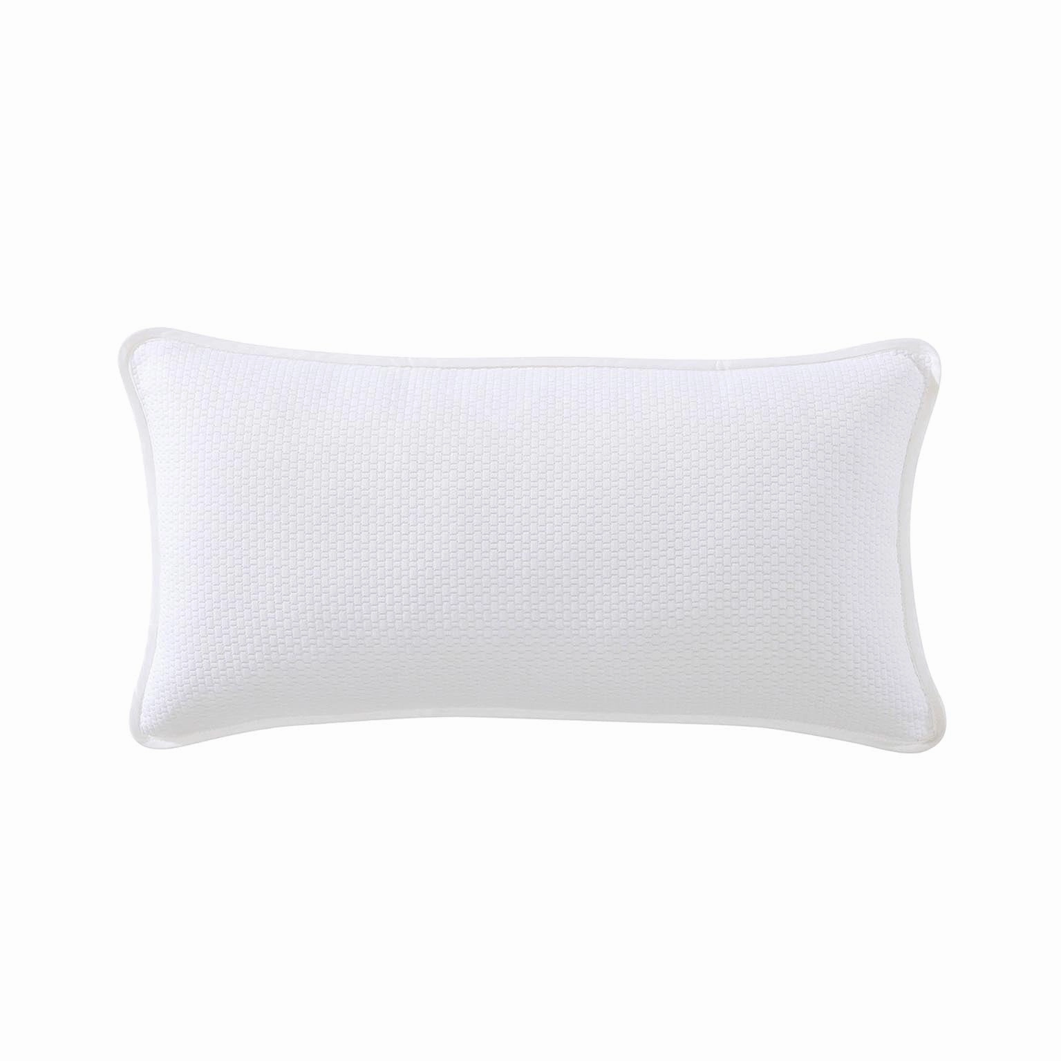 Cornell White Long Cushion 30 x 60 cm by Private Collection