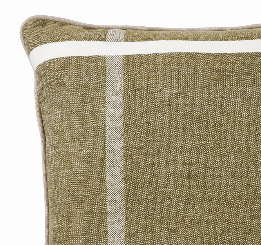 Cotswolds 50x50cm Filled Cushion Olive Green