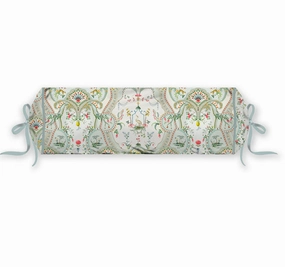 Curious Animals 22x70cm Filled Roll Cushion White