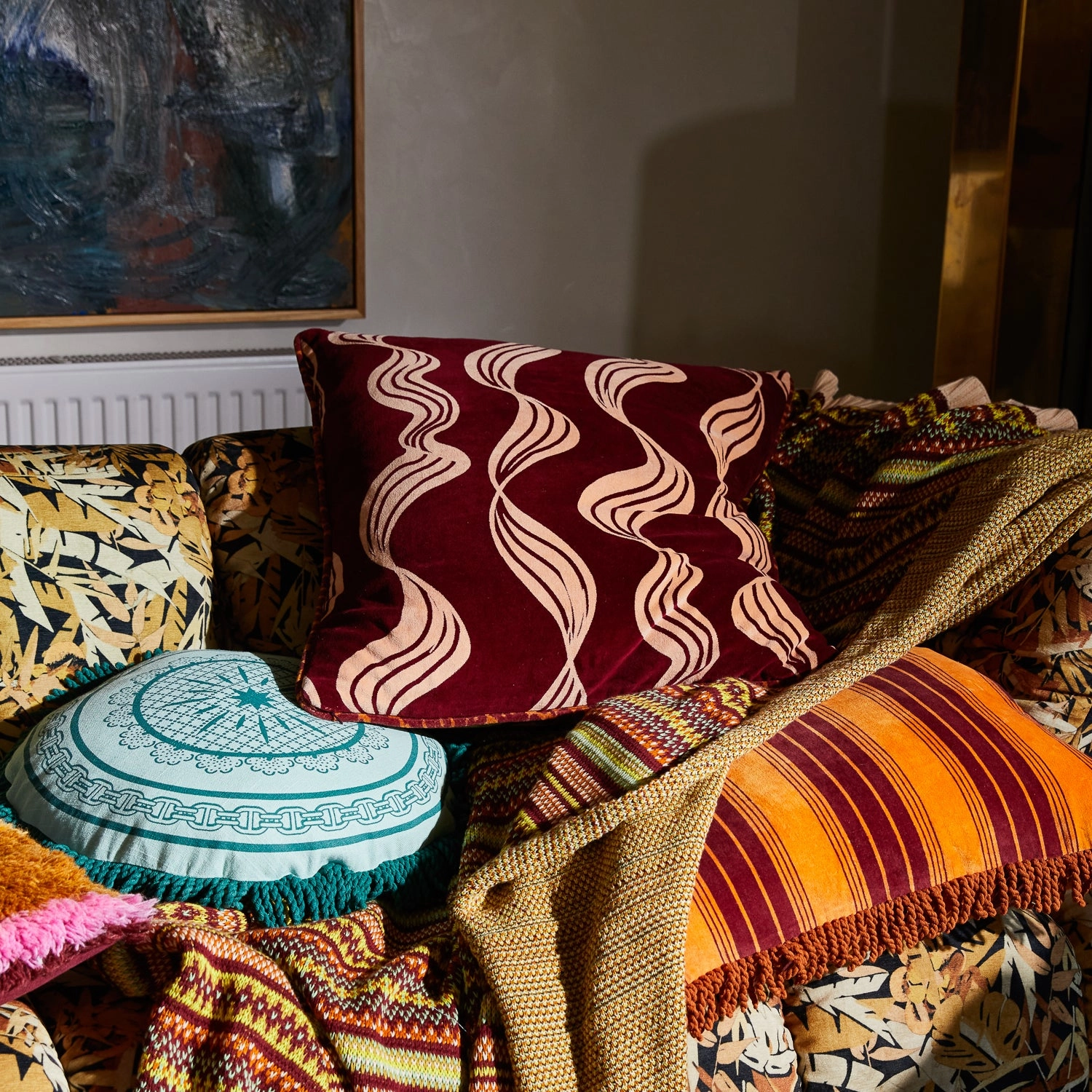 Dax Margot Velvet Cushion