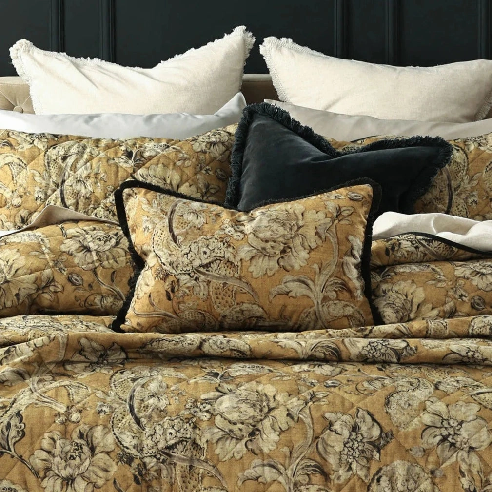 Dijon 40x60cm Filled Cushion by MM Linen