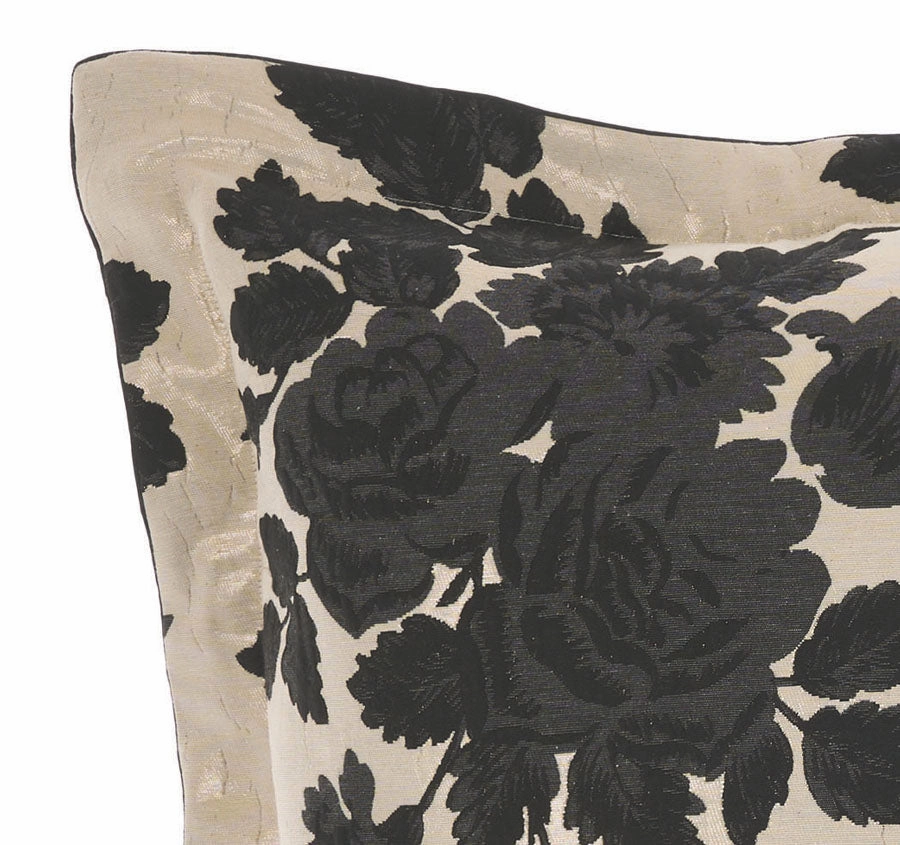 Donato 48x48cm Filled Cushion Black