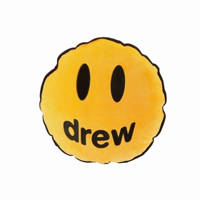 Drew House Mascot Cushion - Golden Yellow