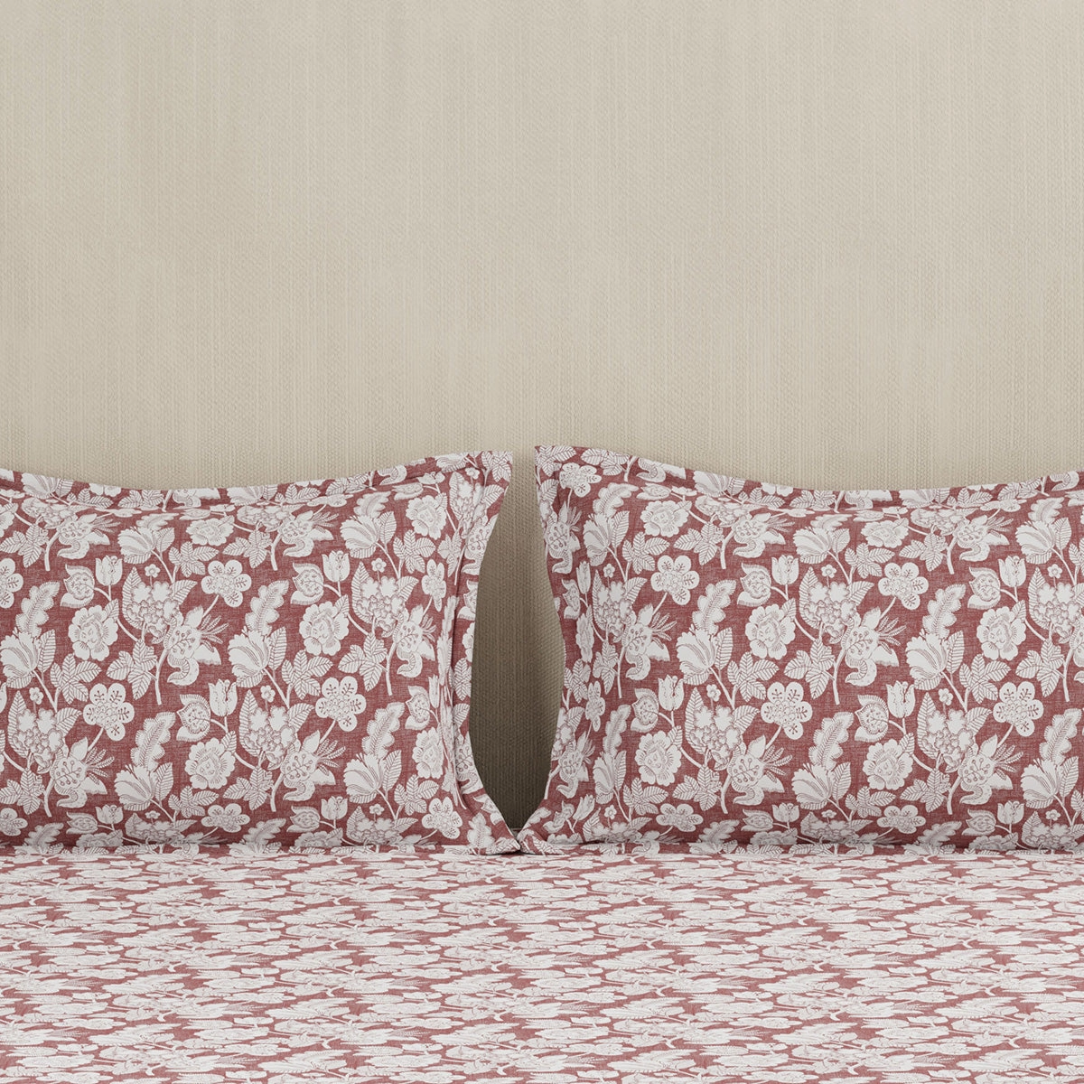 Eclectic Garden Cordelia 100%Cotton Printed Bed Sheet With Pillow Case