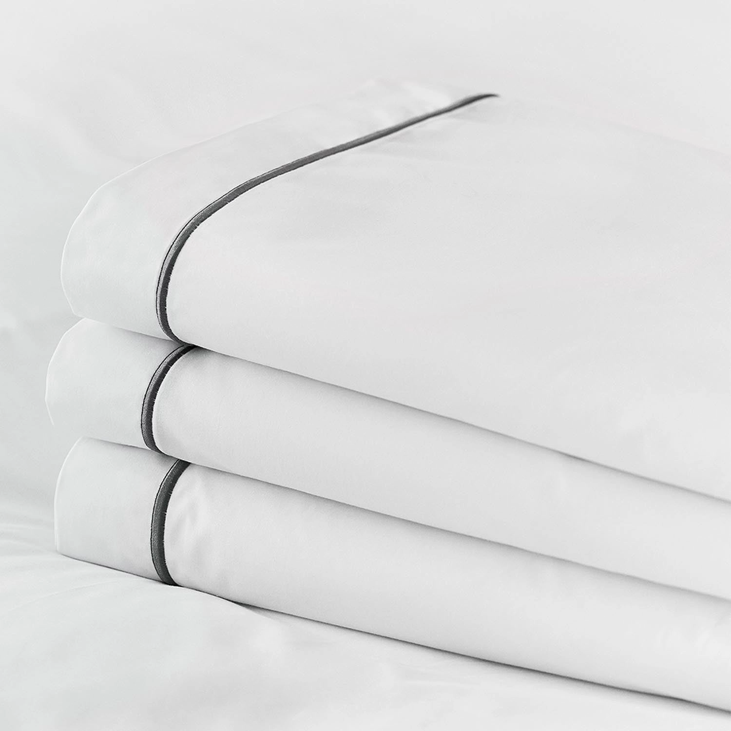 Egyptian Cotton Fitted-Top Sheet Bundle