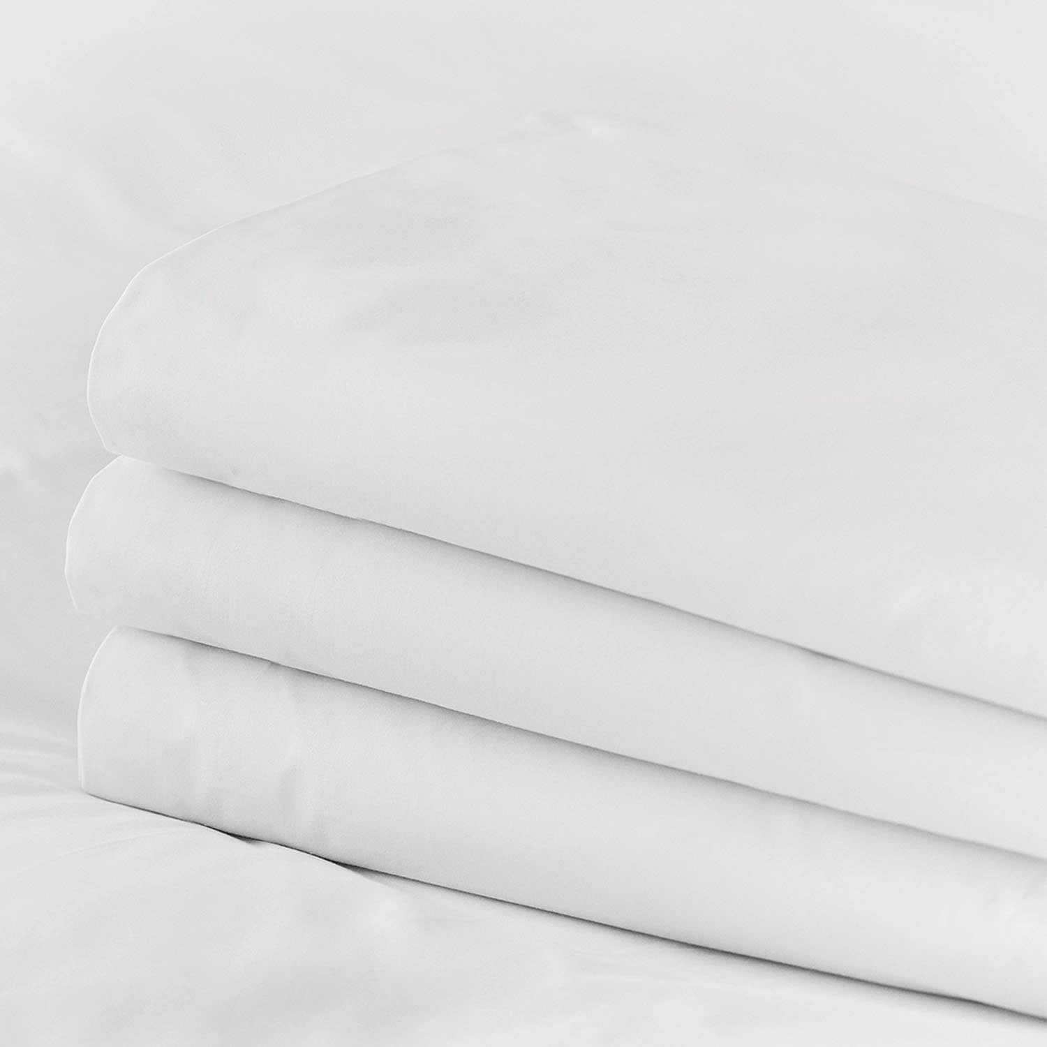 Egyptian Cotton Fitted-Top Sheet Bundle