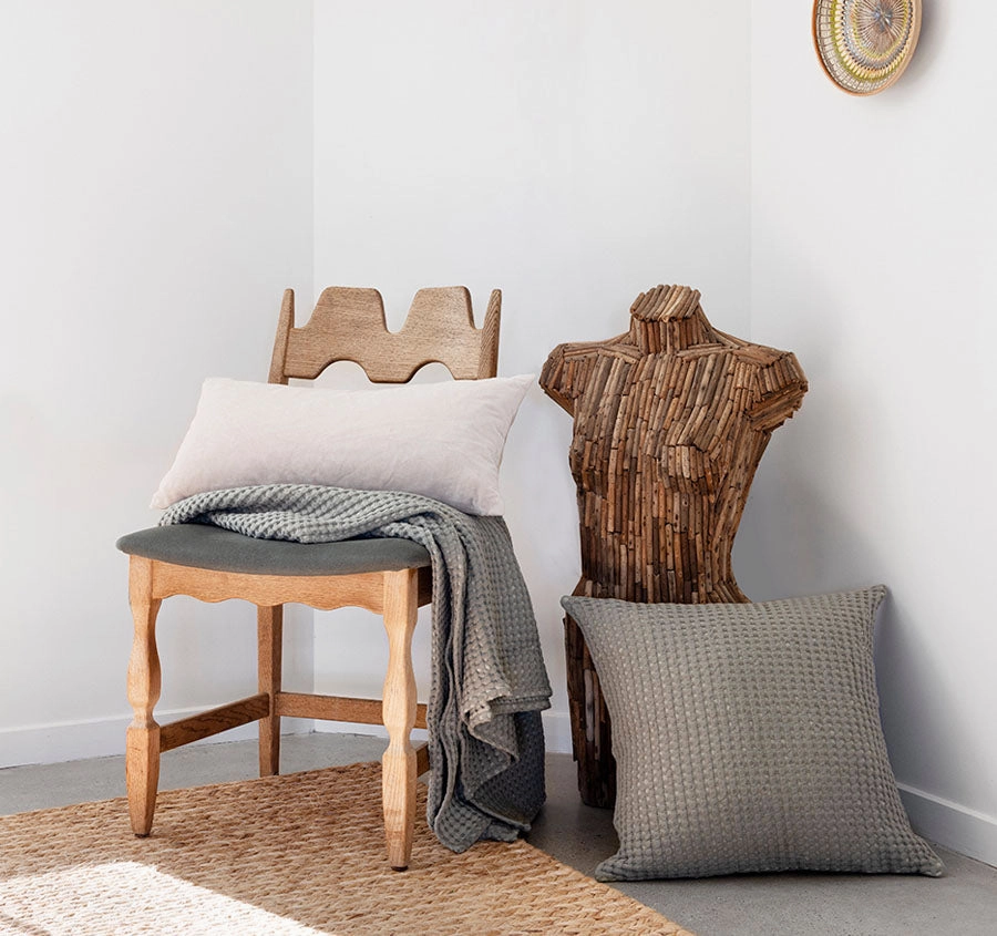 Endor 50x50cm Filled Cushion Sage