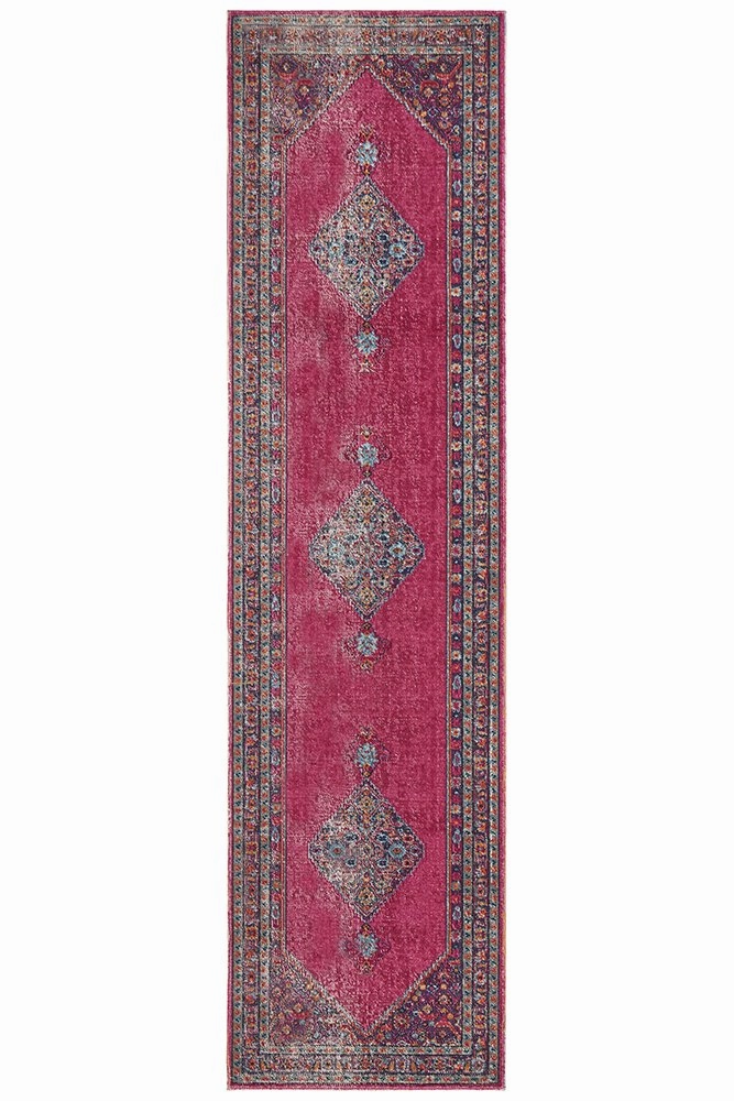 Eternal 910 Runner Rug (Pink) by Rug Culture