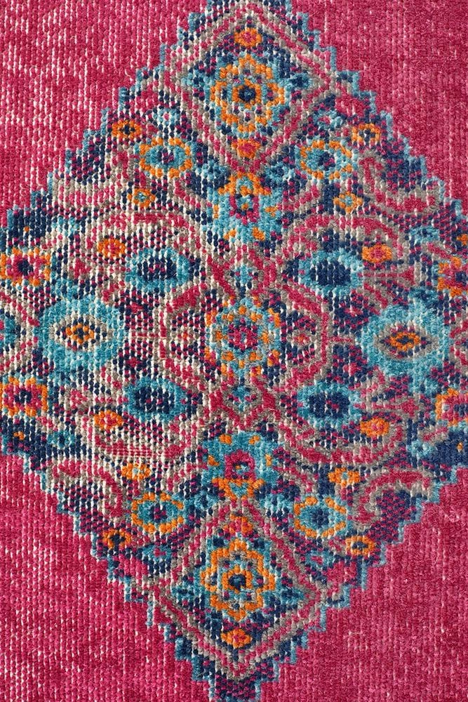 Eternal 910 Runner Rug (Pink) by Rug Culture