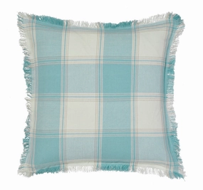 Evelina 48x48cm Filled Cushion Aqua