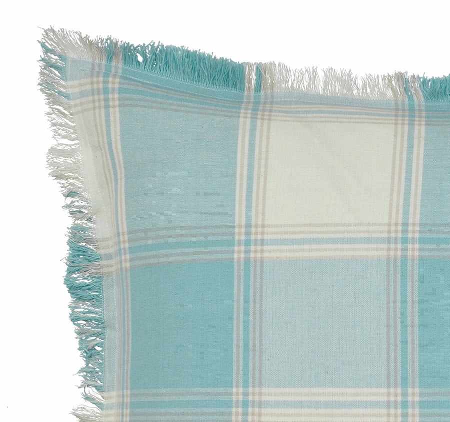 Evelina 48x48cm Filled Cushion Aqua