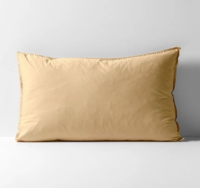Evie Organic Cotton Standard Pillowcase Caramel