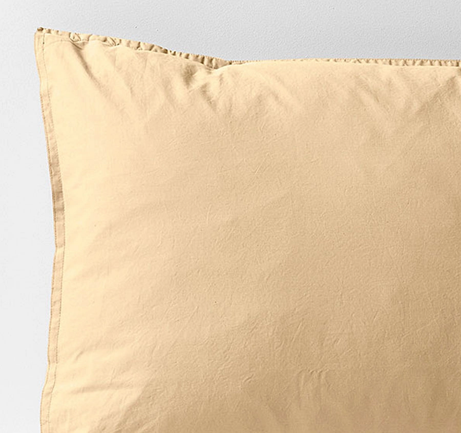 Evie Organic Cotton Standard Pillowcase Caramel