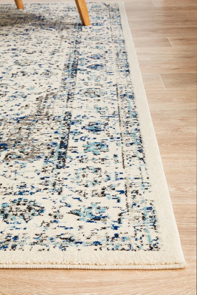 Evoke 251 Rug (White) by Rug Culture