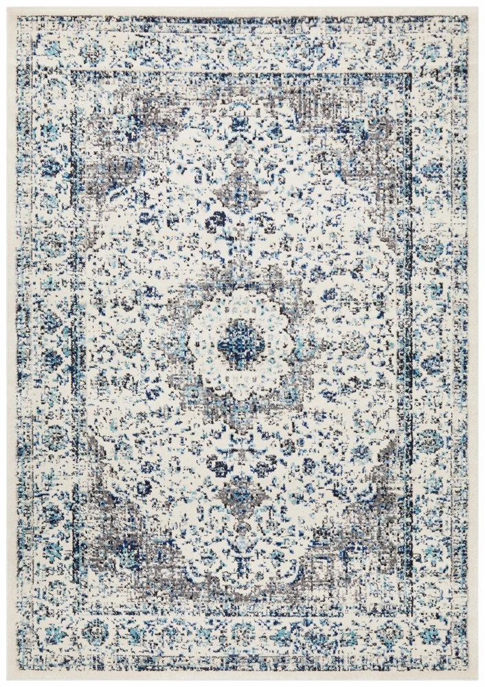 Evoke 251 Rug (White) by Rug Culture