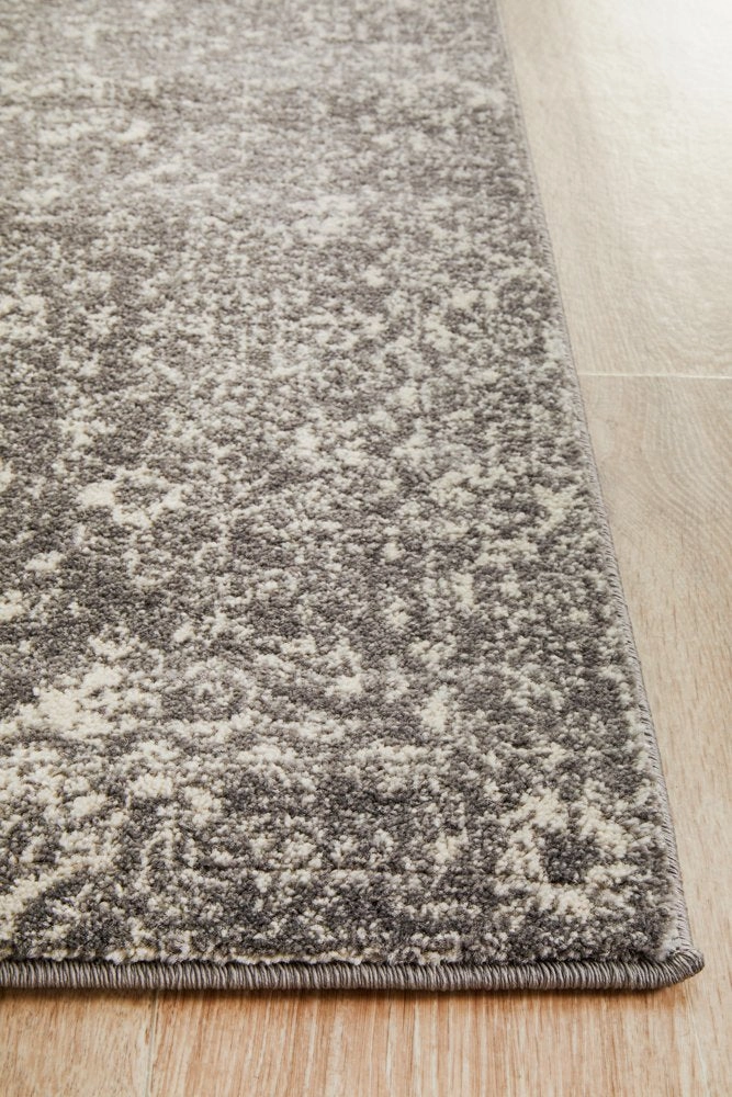 Evoke 252 Runner Rug (Grey) by Rug Culture