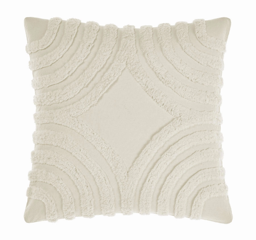 Farrah 48x48cm Filled Cushion Vanilla