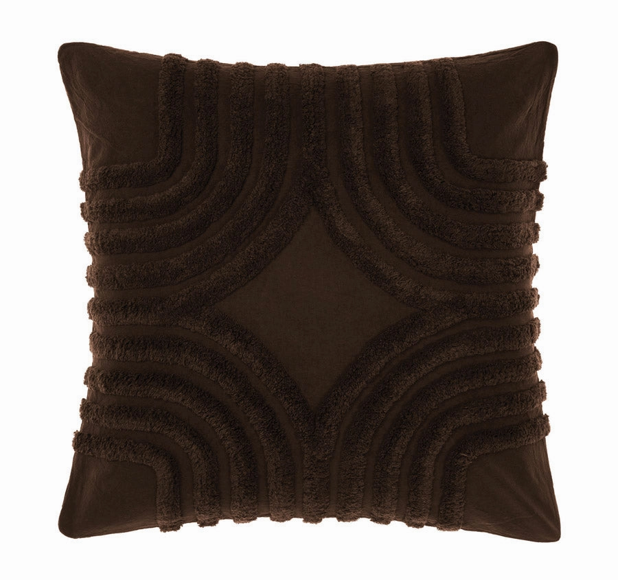 Farrah European Pillowcase Cacao