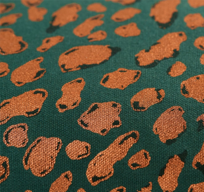 Felidea 30x50cm Filled Cushion Green