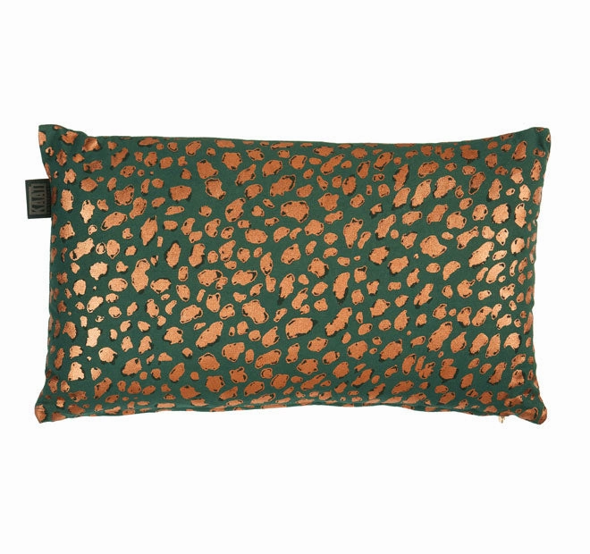 Felidea 30x50cm Filled Cushion Green