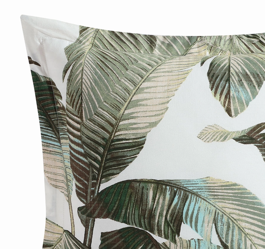 Fiesta Palms 40x40cm Filled Cushion Green