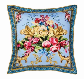Floraful European Pillowcase Blue
