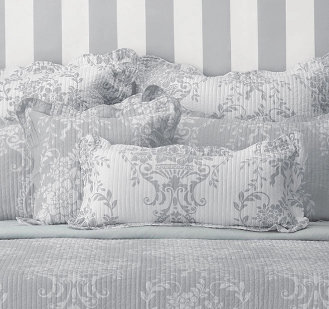 Florence 30x60cm Filled Cushion Grey