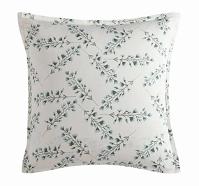 Floriana European Pillowcase Ivory