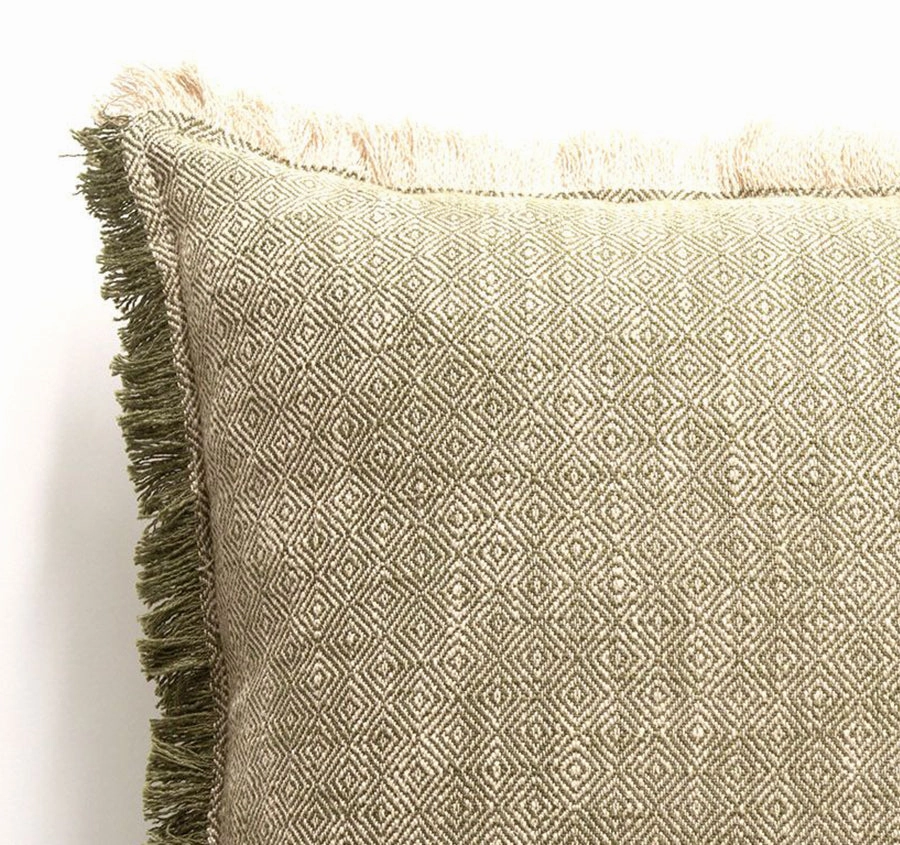 Franco 50x50cm Filled Cushion Olive