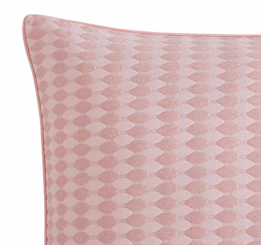 Frankie 45x45cm Filled Cushion Blush