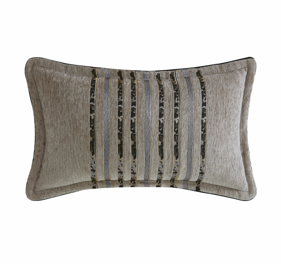 Gambusi 30x60cm Filled Cushion Smoke