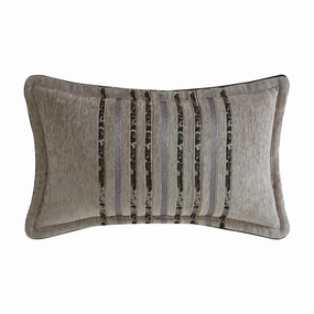 Gambusi Smoke Long Cushion by Davinci