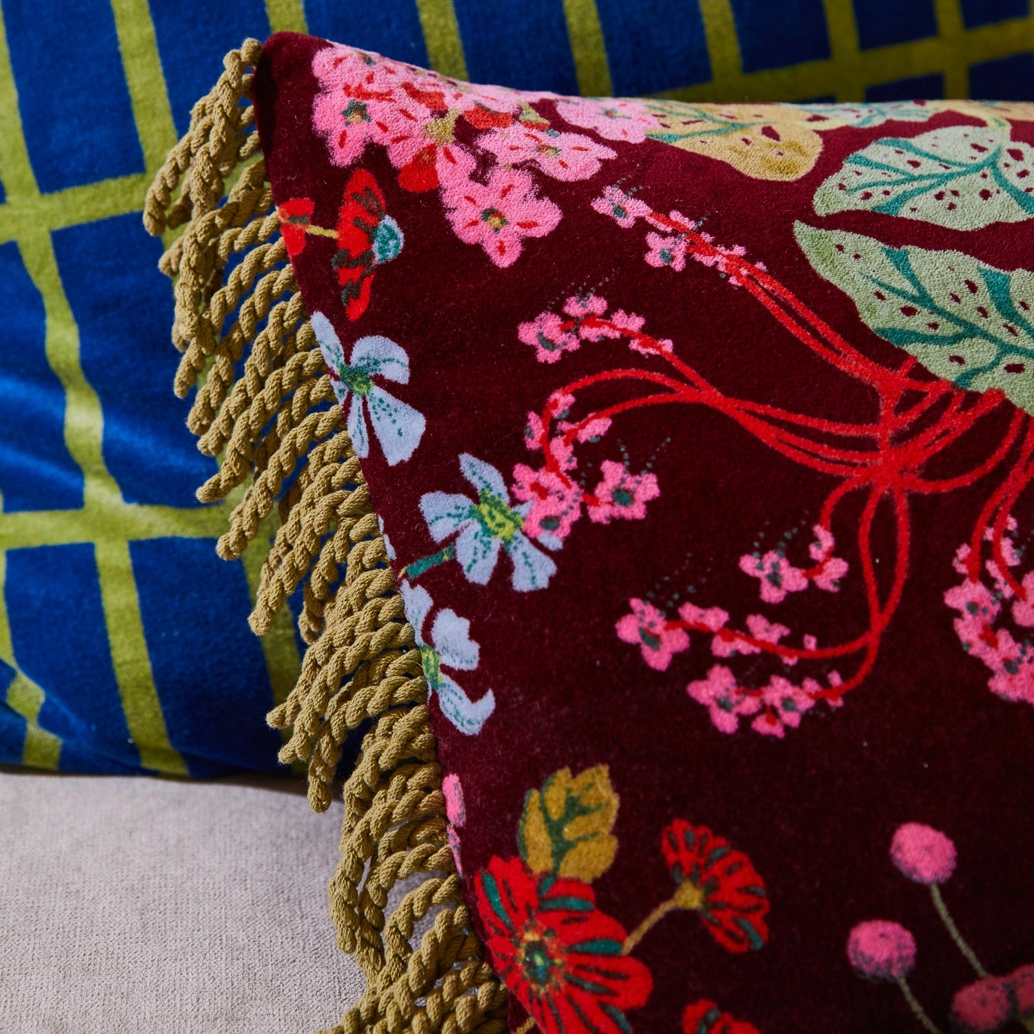 Genevieve Velvet Cushion