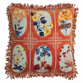 Gigi Velvet Cushion - Copper