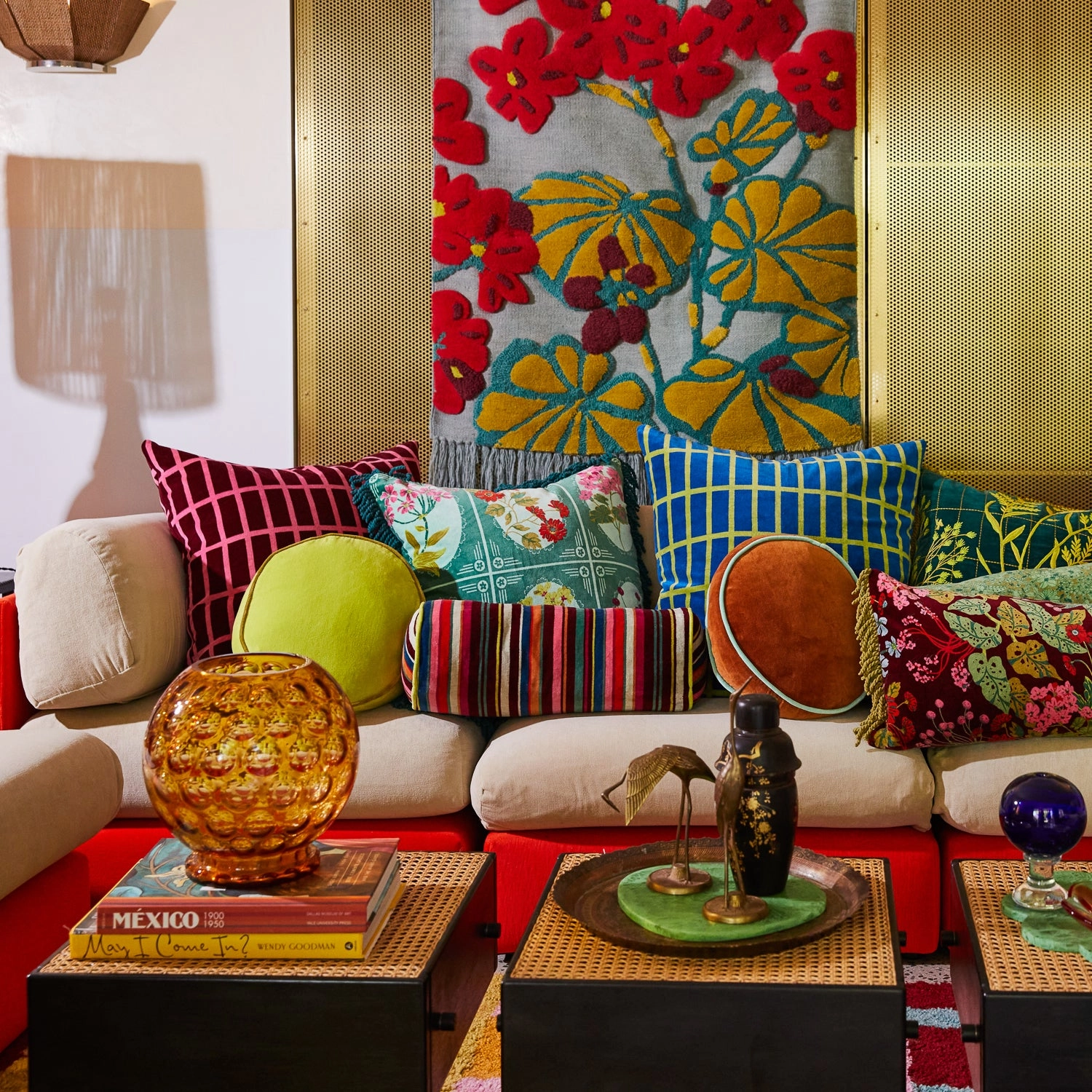Gigi Velvet Cushion - Forest
