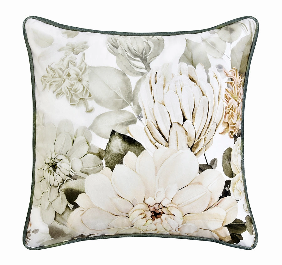 Giselle 43x43cm Filled Cushion White
