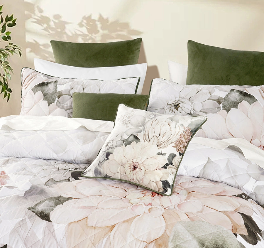 Giselle 43x43cm Filled Cushion White