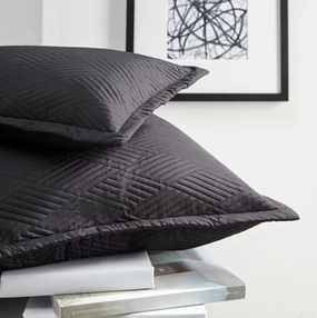 Halifax Black Decorator Cushion 30 x 50cm by Davinci