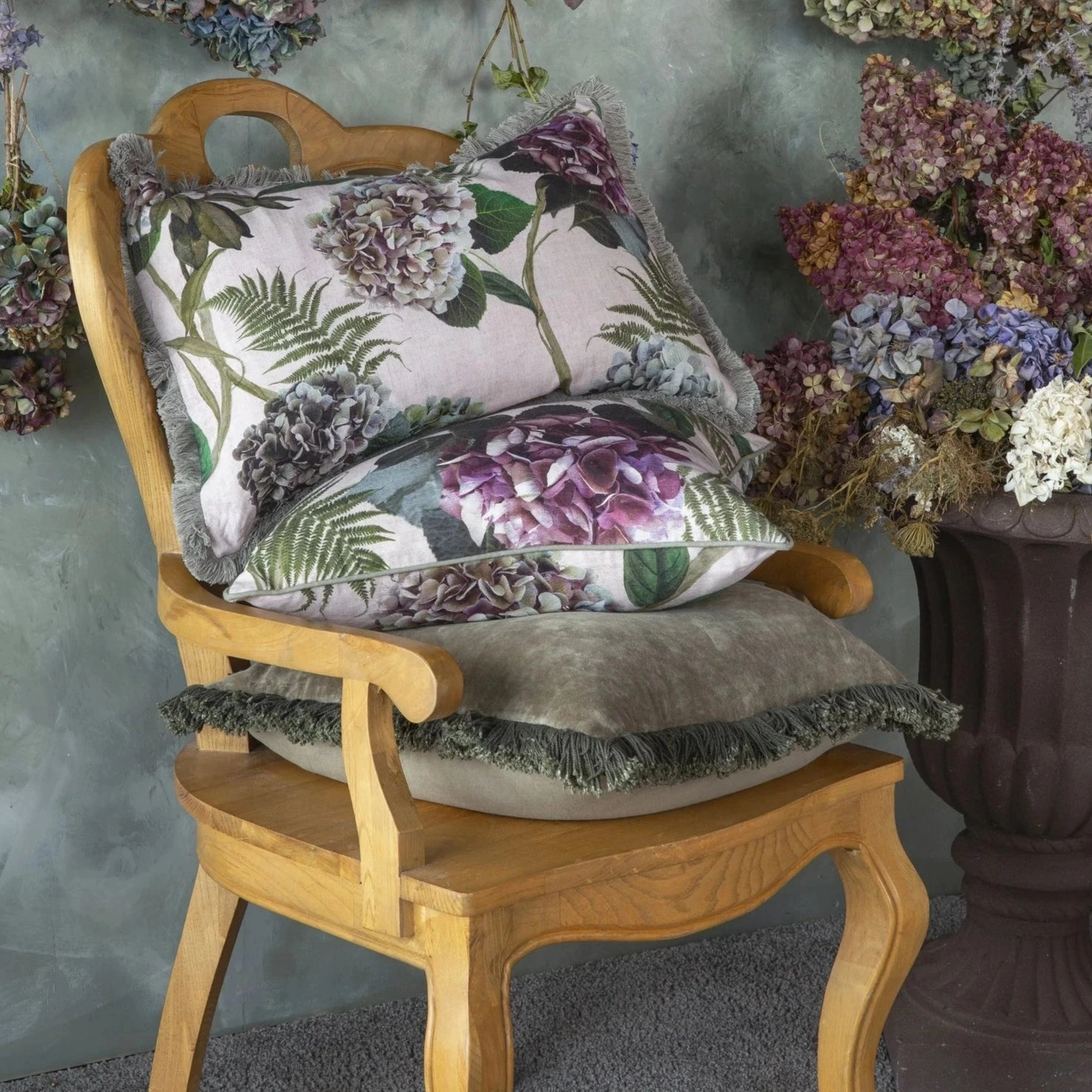 Heidi Linen/Cotton Cushion 50 x50cm by MM Linen