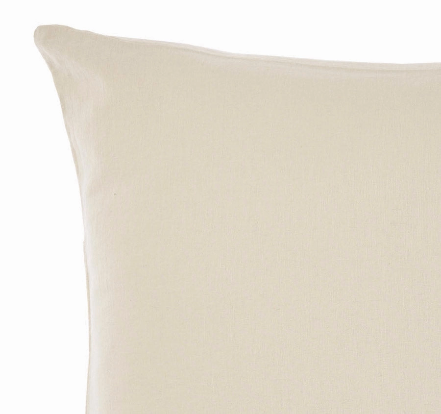 Hemp Triblend European Pillowcase Vanilla
