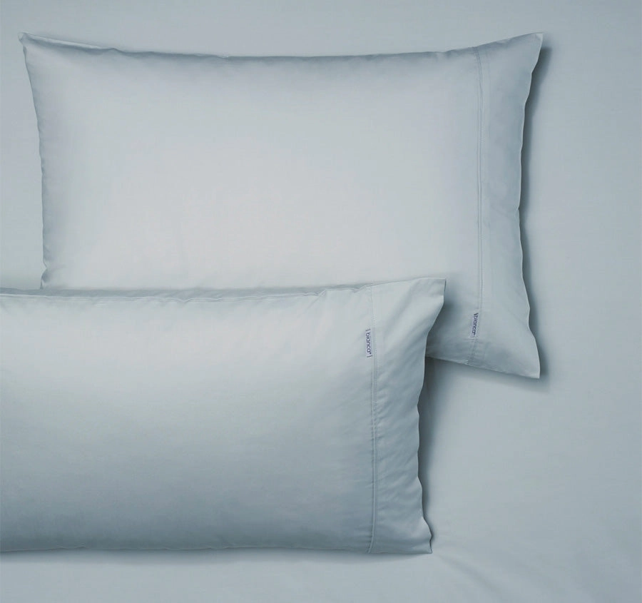 Heston 300THC Cotton Percale Mega Fitted Sheet Combo Set Range Steel Blue