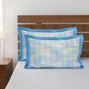 Hexon Quilted 2PC Pillow Sham Set